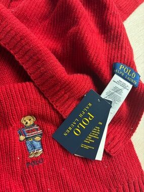 Ralph Lauren Polo Bear Scarf